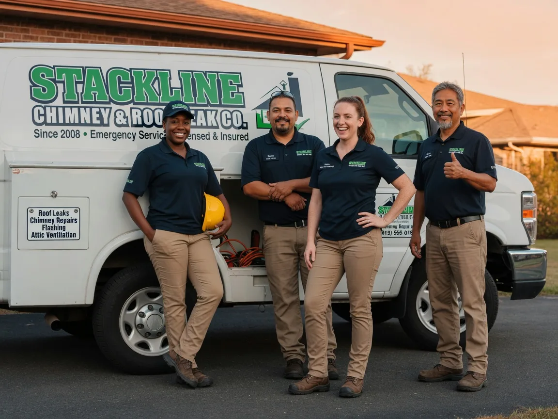 Chimney flashing repair company in Coon Rapids, MN